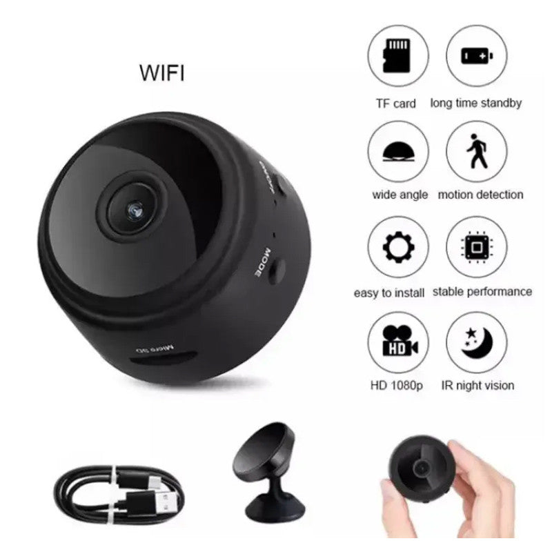 MINI CAMARA A9 1080p Inalámbrica Wifi Smart Home Vigilancia