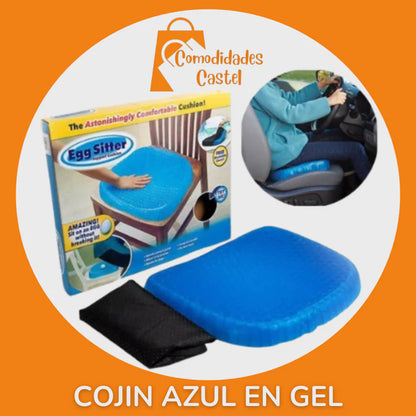 COJIN AZUL EN GEL