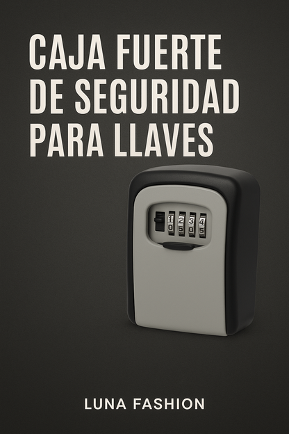 🌟 Caja Fuerte para Llaves – Seguridad y Comodidad al Alcance de tu Mano 🔐