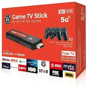 CONSOLA GAME Y TV STICK 5G HDMI 8K