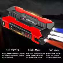 JUMPER DE BATERÍA Y COMPRESOR