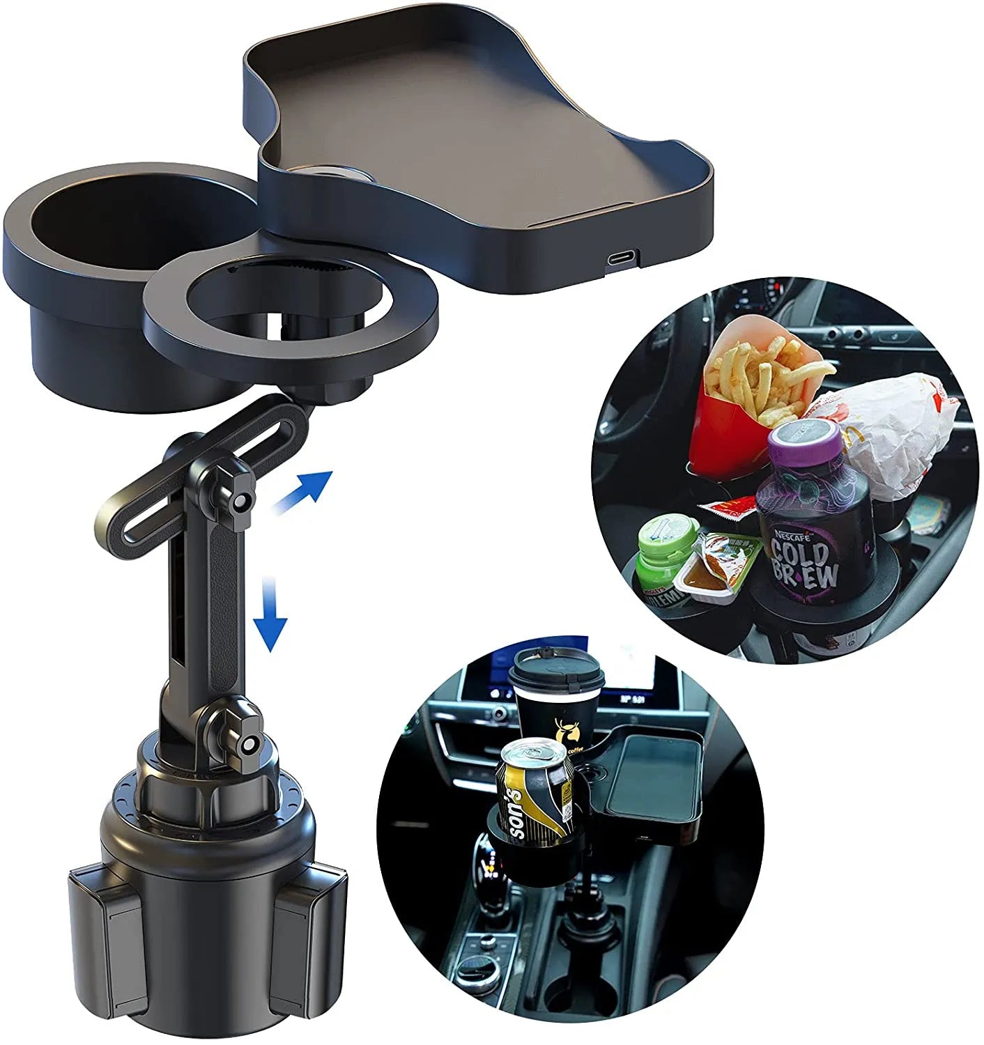 📱✨ Soporte Multifuncional para Móvil con Bandeja