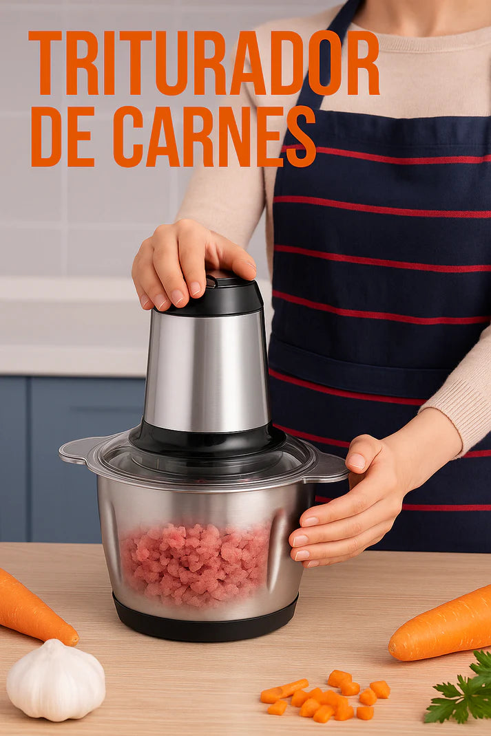 TRITURADOR DE CARNES Y VEGETALES 🍖🧄🥕