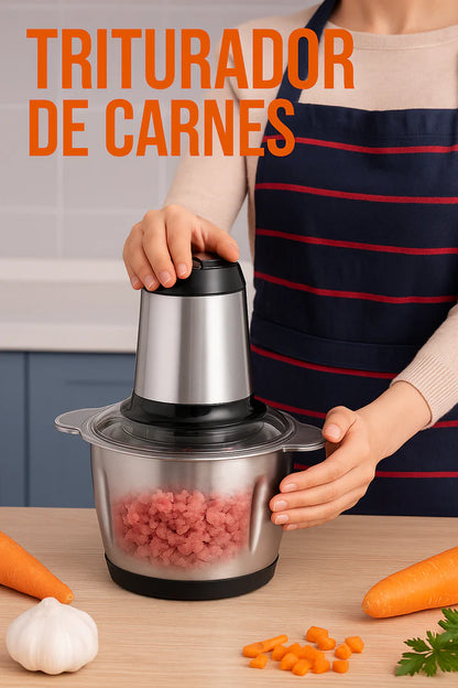 TRITURADOR DE CARNES Y VEGETALES 🍖🧄🥕