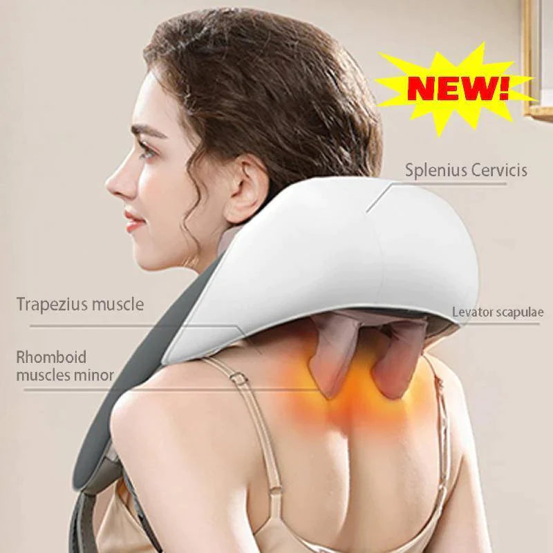 MASAJEADOR DE CUELLO AJUSTABLE