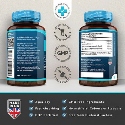 OMEGA 3 1200 MG X 60 SOFGEL