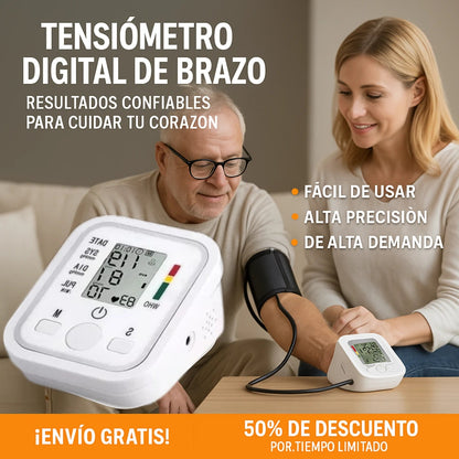 🩺TENSIOMETRO DIGITAL DE BRAZO AUTOMÁTICO A PILAS 🩺